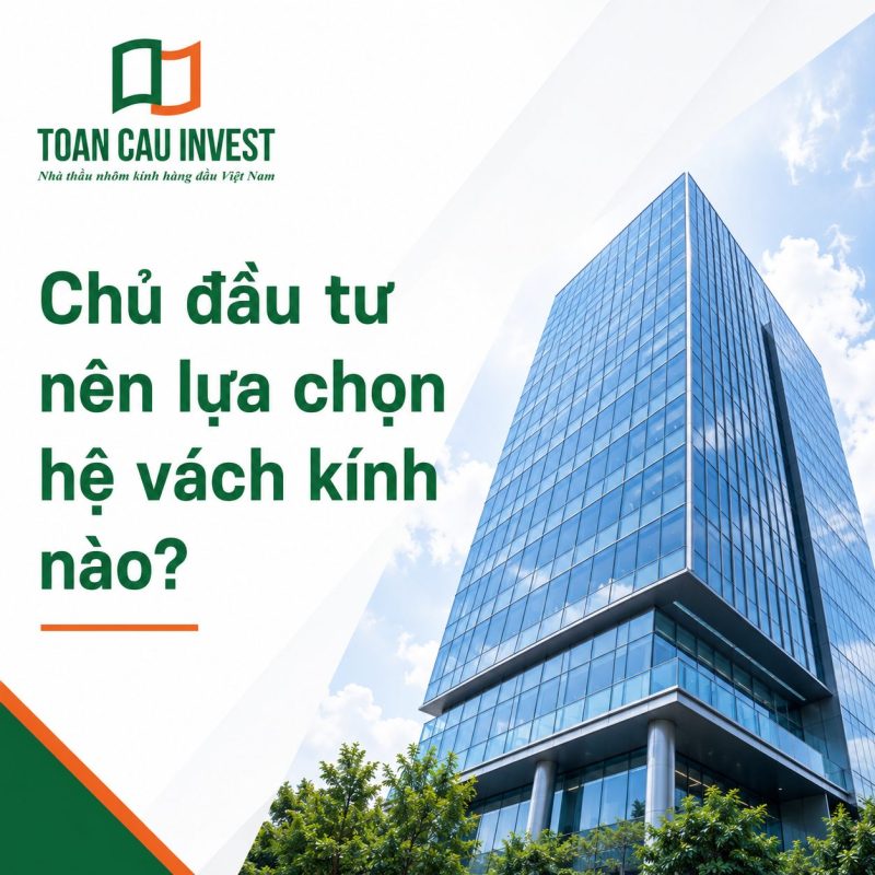 Chủ đầu tư nên lựa chọn hệ vách kính nào