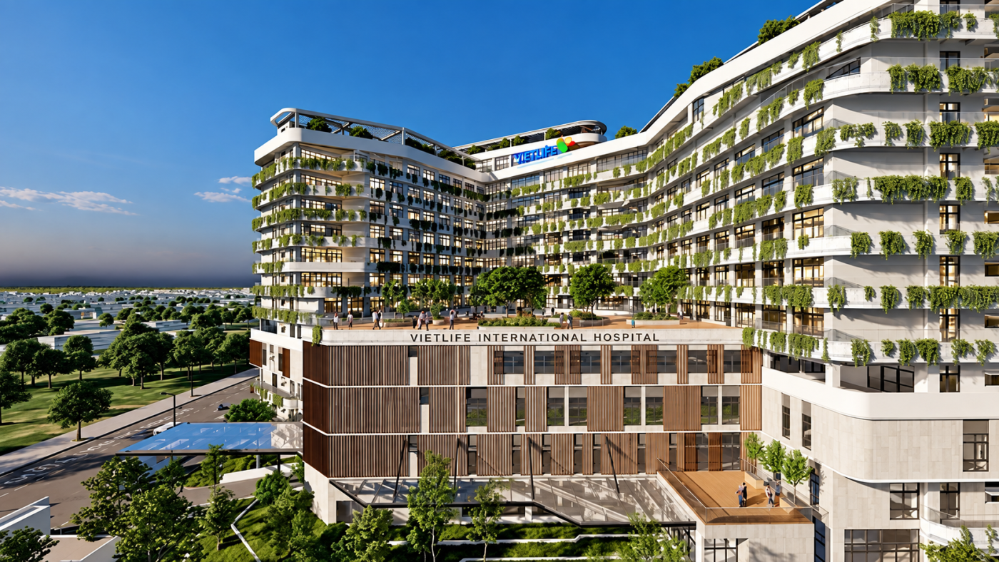 Toàn cảnh phối cảnh bệnh viện Thanh Xuân