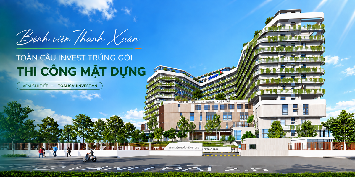 Bệnh viện Thanh Xuân - Toàn Cầu Invest Thi công nhôm kính